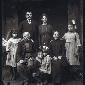 Семејството на Бато - учителот, Битола, 1916 г.